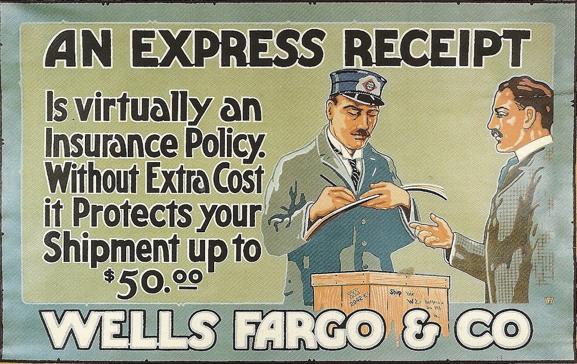 Wells Fargo & Co.'s Express Wagon Banner